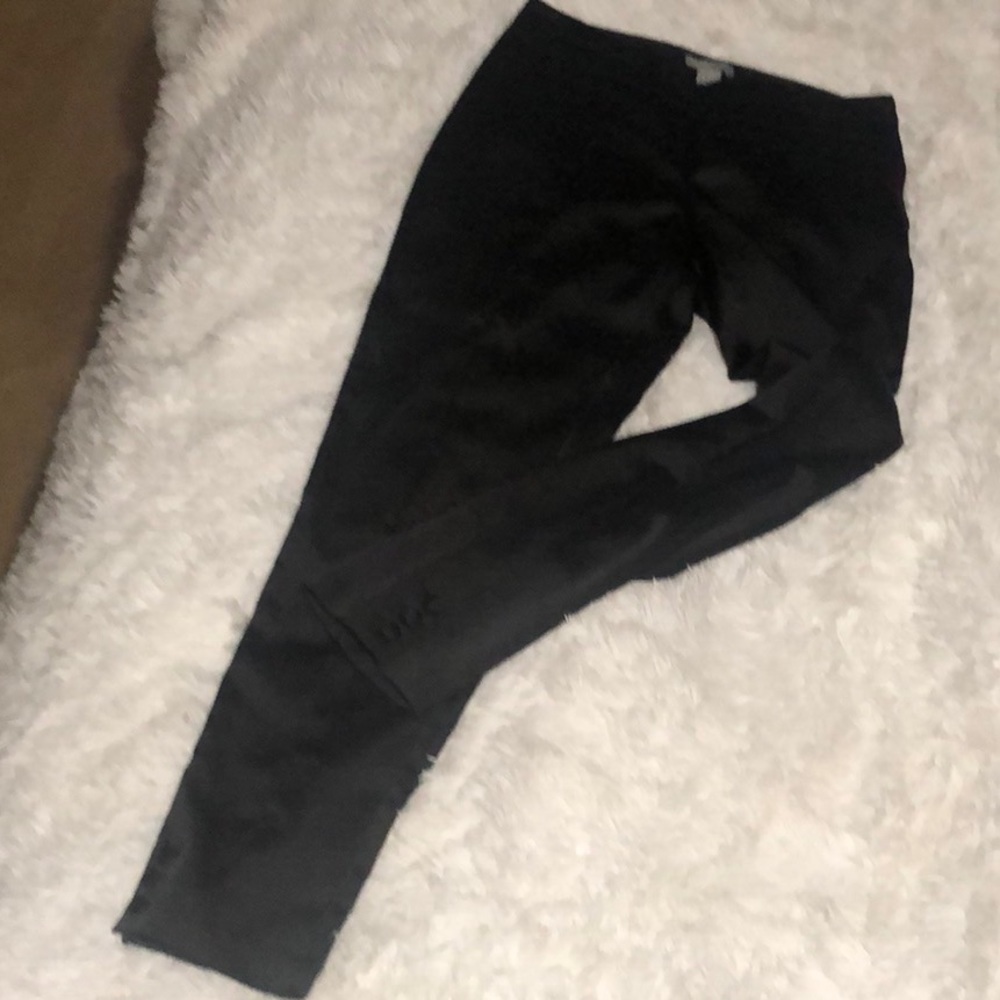 H&M High Waist silk pants